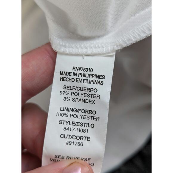 Y2K City Triangles Party Dress Juniors 3 Halter Brown White Tulle Poof Prom Hoco - Picture 6 of 8